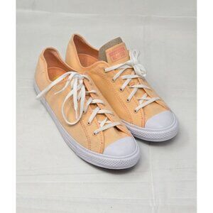 Converse All Star Low Top light orange Shoes Sneaker women's size 9